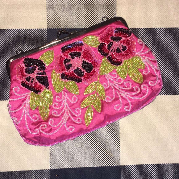 Carlo Fellini Handbags - FELLINI Carlo Fellini Beaded Evening Bag Clutch